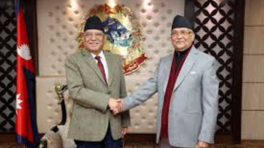 KP Sharma and Puspa Komol
