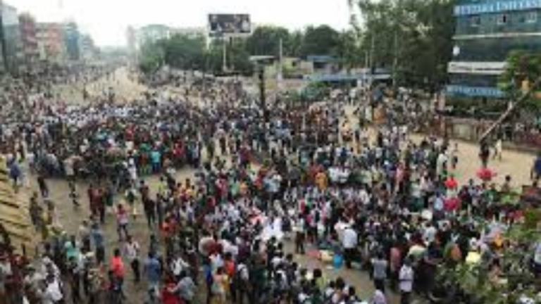 ২০১৮ সালে নিরাপদ সড়কের দাবিতে ছাত্র আন্দোলন